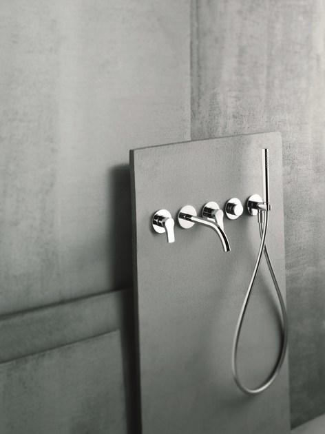 ABOUTWATER Настенный комплект для ванны с 5 отверстиями и ручным душем Al/23 sun-id-1478745 - Вид №1