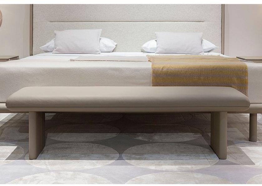 Turri Мягкая кожаная скамейка Zero sun-id-1475173 - Вид №1