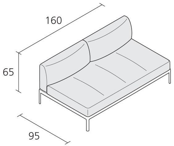 Alias Модульный тканевый диван Aluzen sun-id-1444344 - Вид №1