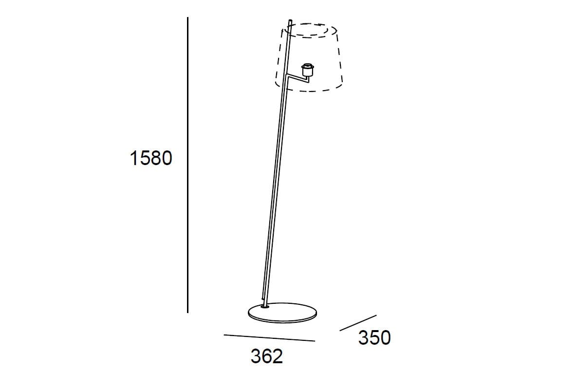 Торшер LedsC4 клип ARCH-00031694 - Вид №7