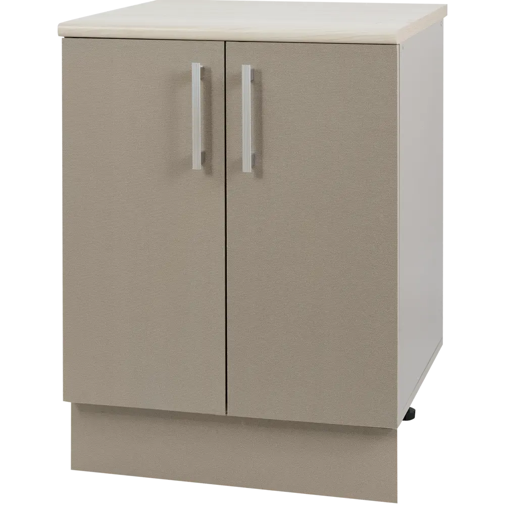 Напольный шкаф Шенилл 60x80x85.2 см ЛДСП цвет серый 83571296 STLM-2180182 Santreyd