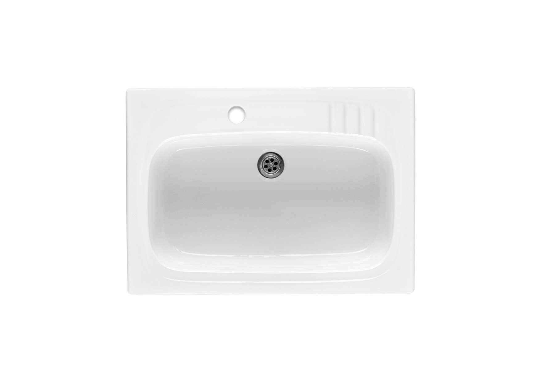A365971001 Керамическая мойка с 1 чашей ROCA Lugano - Вид №1