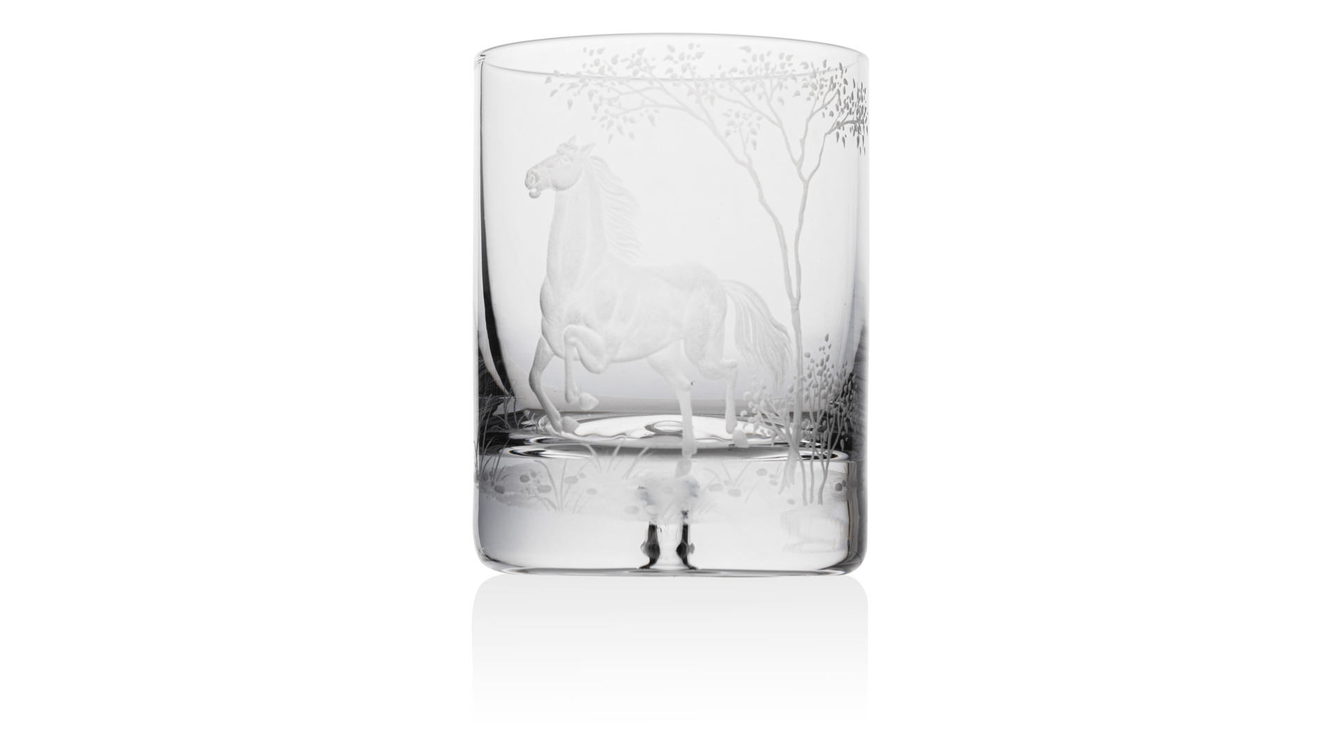 10651164 KROSNO Набор стаканов для виски Krosno "Легенда, Лошади" 250мл, 6 шт Стекло  - Вид №4