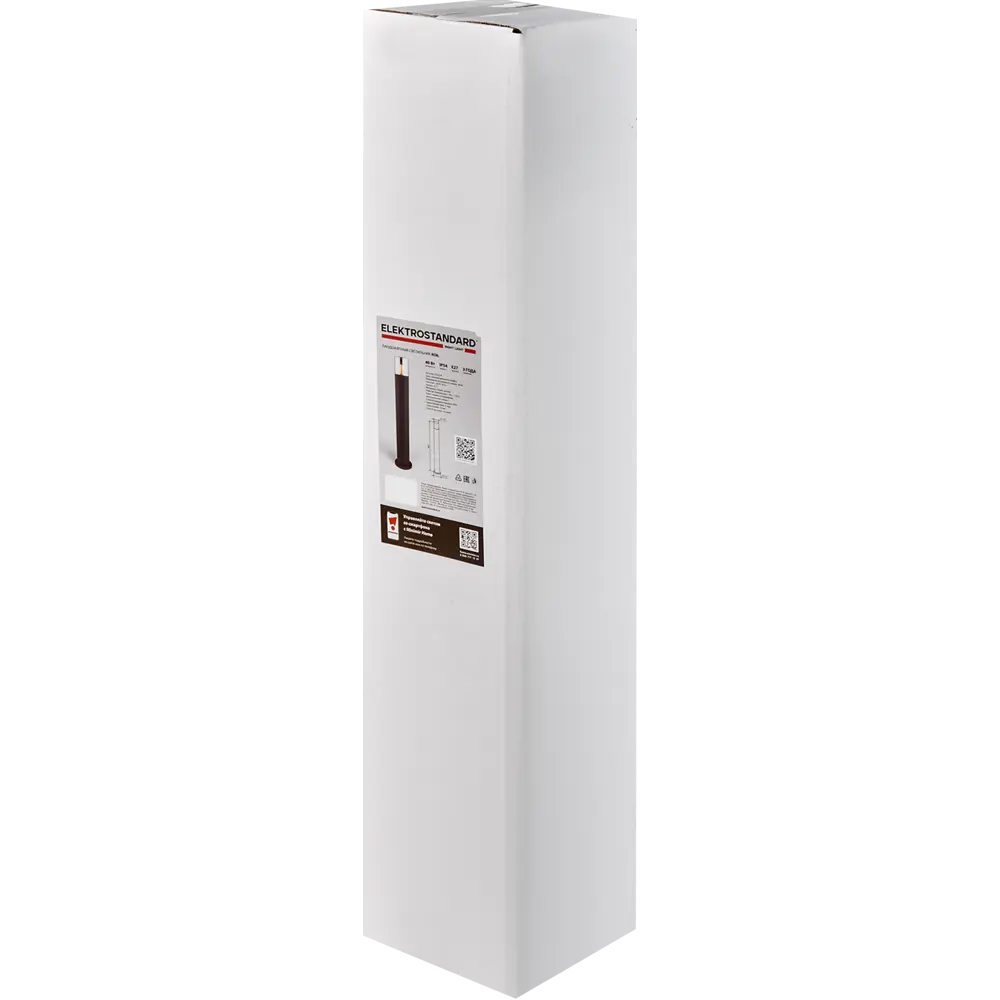 Столб Roil IP54 1XE27X40W, 80 см цвет черный дымчатый 83960129 STLM-2179546 Elektrostandard  - Вид №4