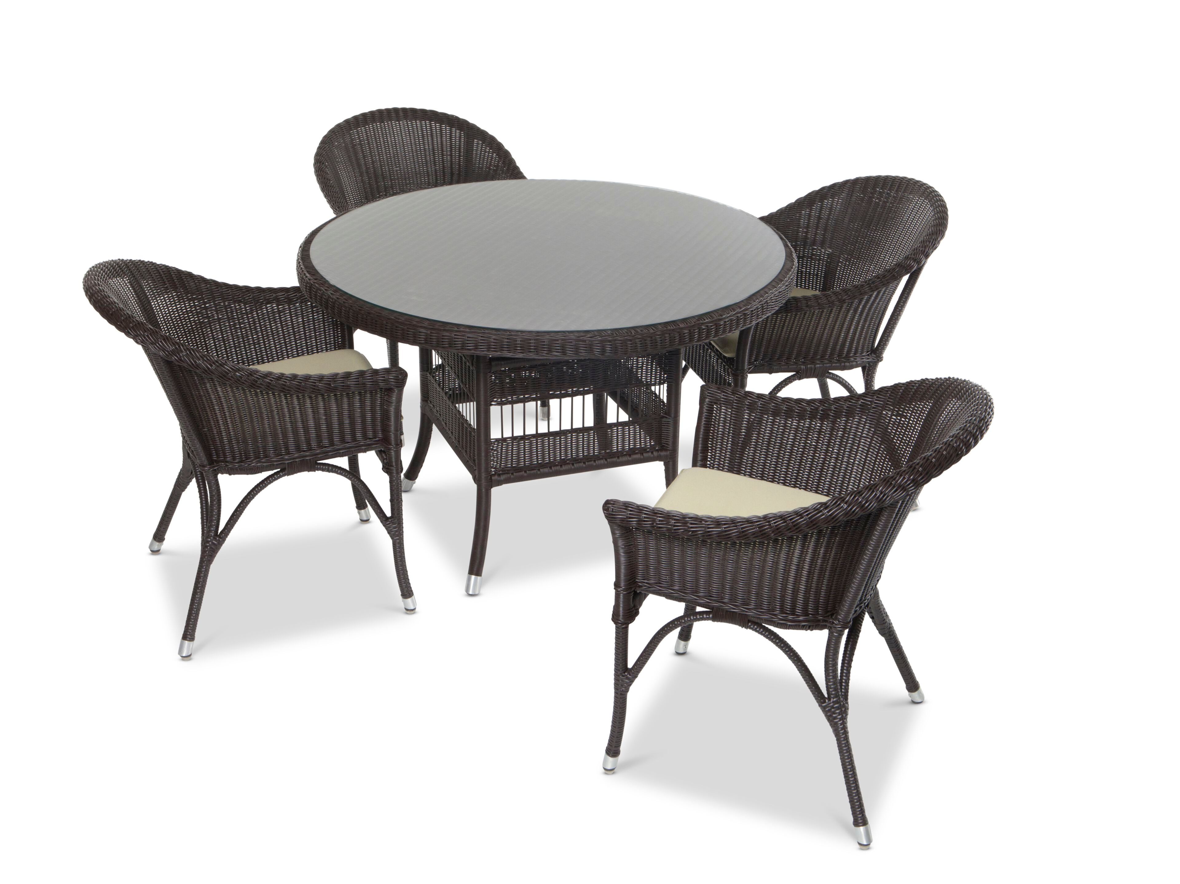 Садовый стул из смолы с подлокотниками Walters Water ARCH-00093897 - Вид №4