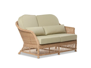 2-местный садовый диван из смолы