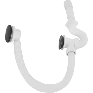 Сифон для ванны Ани Пласт с выпуском 200 мм ø70 мм клик-клак