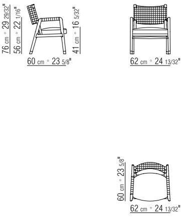 Flexform Кресло из массива дерева с подлокотниками Ortigia sun-id-1515539 - Вид №4