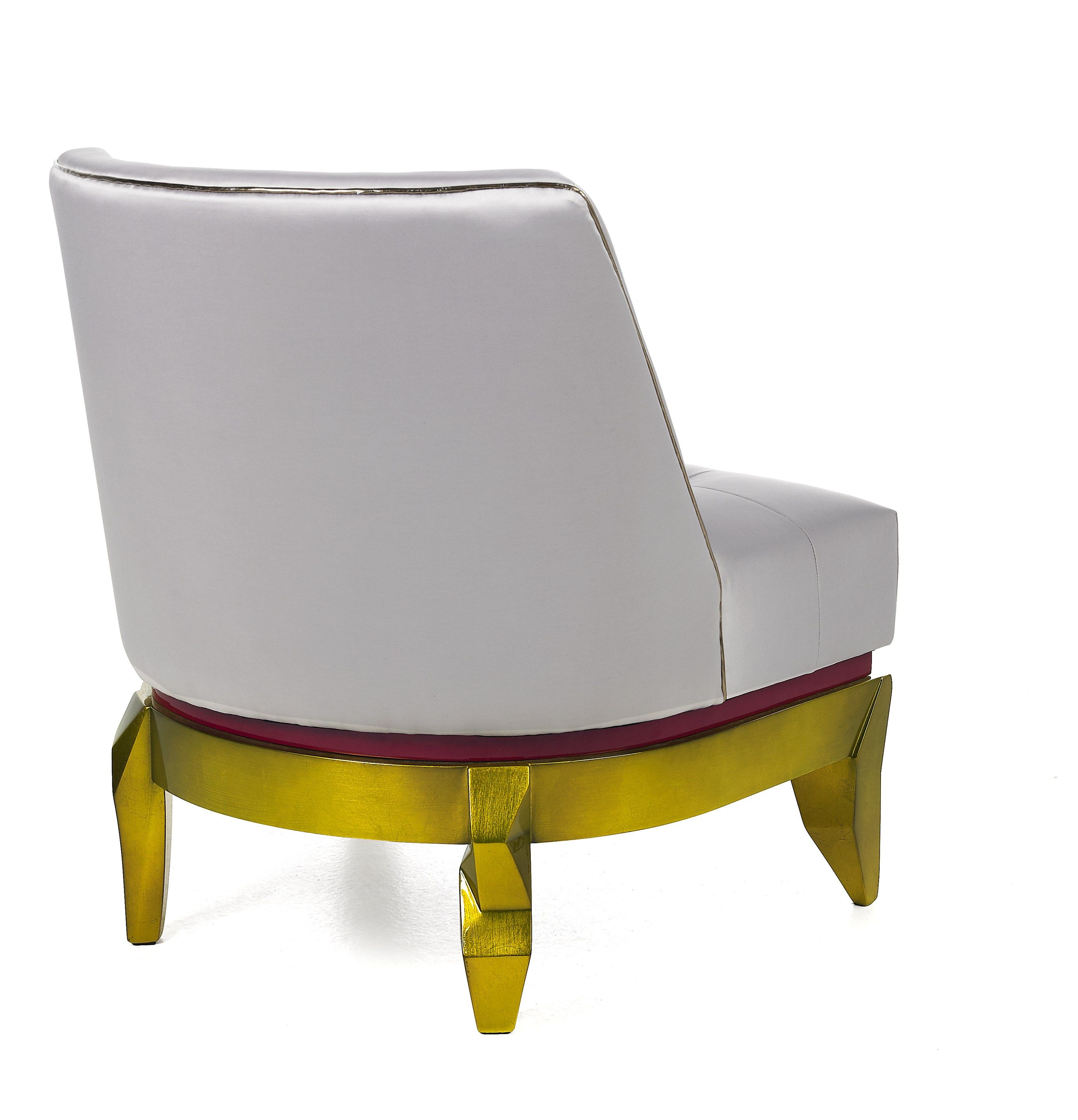 Атласное кресло Munna Одень меня ARCH-00024140 - Вид №3