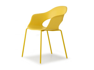 Стул из инженерного пластика с подлокотниками