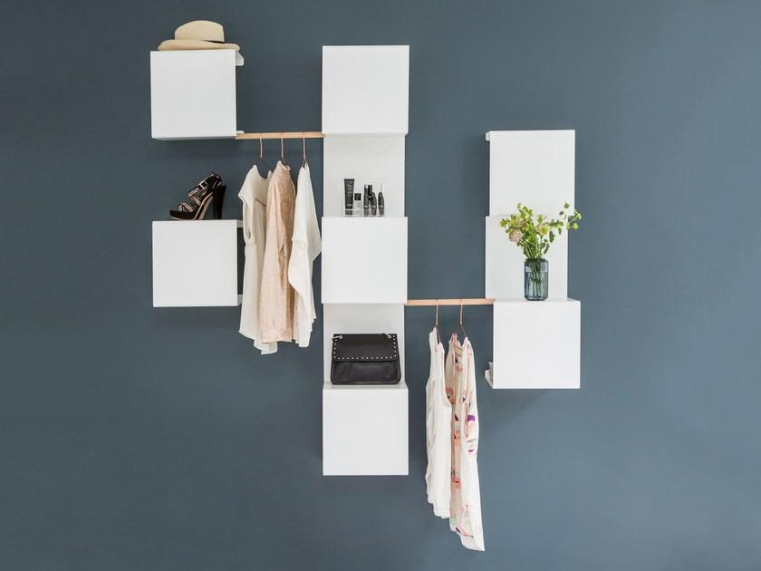 Anne Linde Настенный книжный шкаф из алюминия с порошковым покрытием sun-id-1445324 - Вид №7