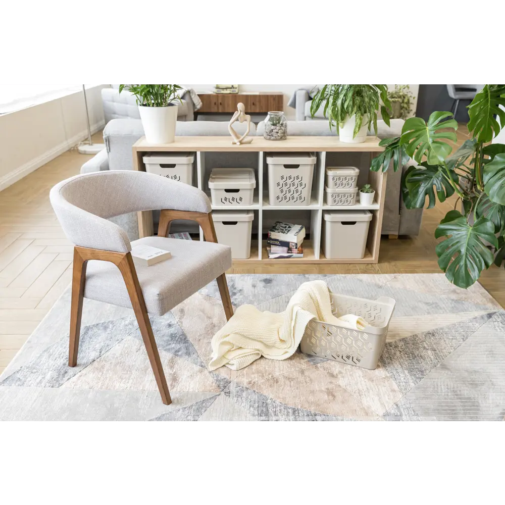 Santreyd Перфорированный органайзер с крышкой 12 л для системного хранения 82215661 Ящик STLM-0022146 - Вид №8