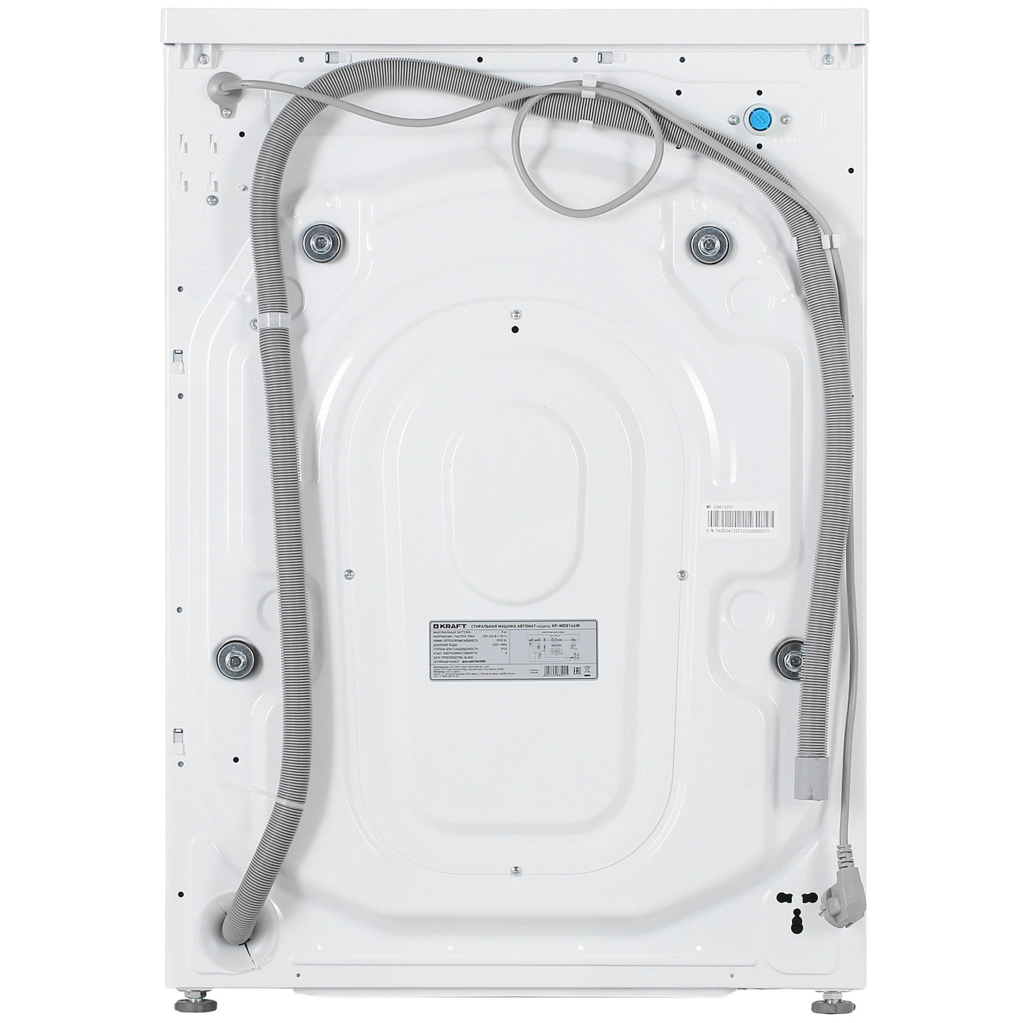 5352649 Стиральная машина KRAFT KF-MD8144W белый STDN-0019010 - Вид №8