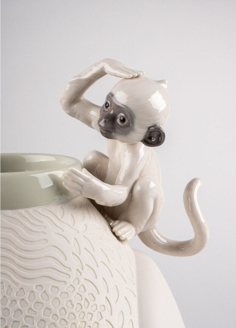 Фарфоровая ваза Lladró MONKEY VASE ARCH-00119488 - Вид №1