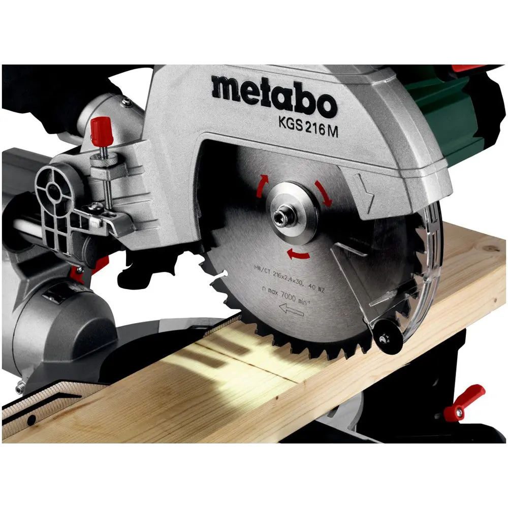 Пила торцовочная сетевая Metabo KGS216M 613216000, 1500 Вт, 216 мм 88396908 STLM-2208464  - Вид №3