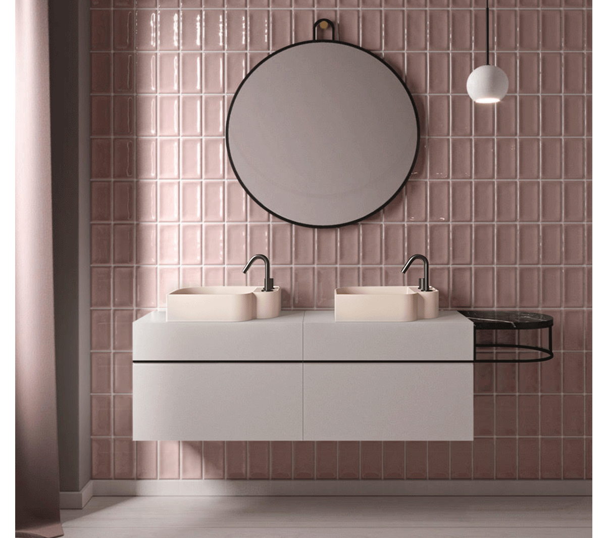 Ex.T Nouveau Round 1 Настенное зеркало EXNOUSPTOND1 - Вид №2