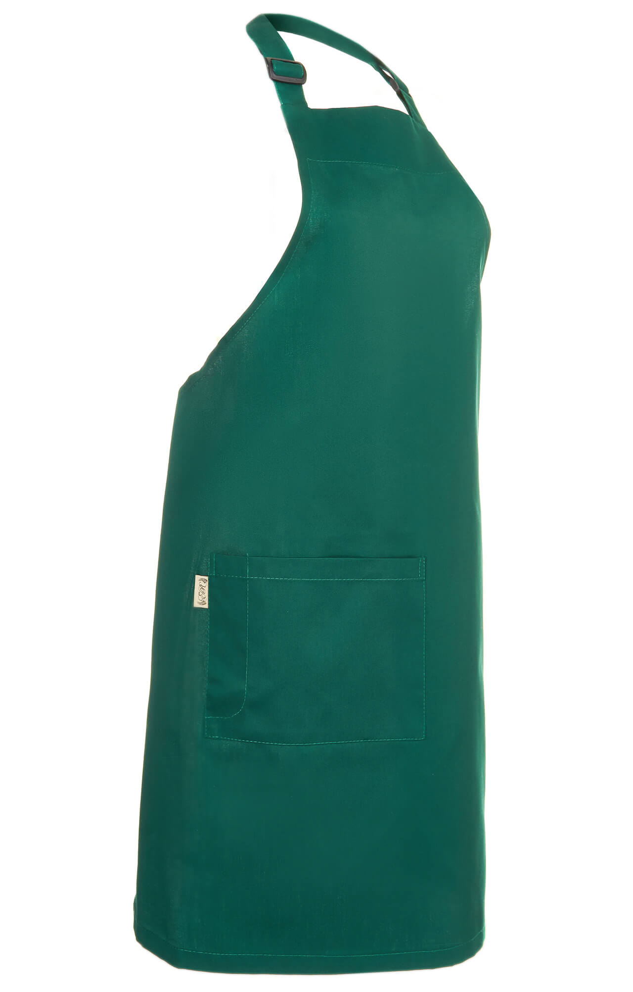 60127 Фартук с нагрудником dark green (темно-зеленый) HORECA  Одежда для официантов  размер  - Вид №4