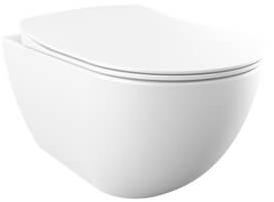 FE320-00MB00E-0000 FREE Унитаз подвесной с биде БЕЛЫЙ МАТОВЫЙ Creavit Free - Вид №1