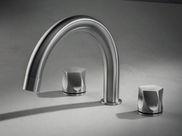 MGS Смеситель для ванны из нержавеющей стали на 3 отверстия Penta sun-id-1443938 - Вид №1