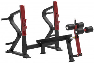 SL7030 Aerofit sterling sl7030 олимпийская скамья с отрицательным наклоном для жима AeroFIT Sterling