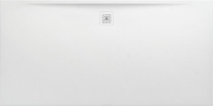 H2119570780001 Душевой поддон, материал Marbond, ультратонкий, прямоугольный, слив по длинной стороне LAUFEN PRO