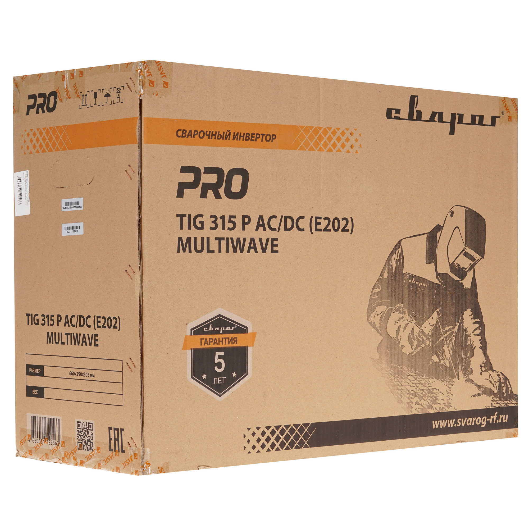 Сварочный аппарат Сварог TIG 315P AC/DC MULTIWAVE "PRO" (E202) 8197684 STDN-0033670 - Вид №10