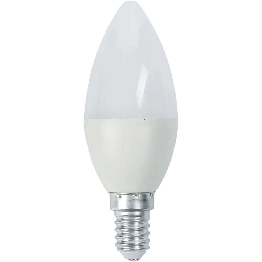 Лампа светодиодная Bellight E14 220-240 В 6 Вт свеча 480 лм, тёплый белый свет 82168005 STLM-2090648 