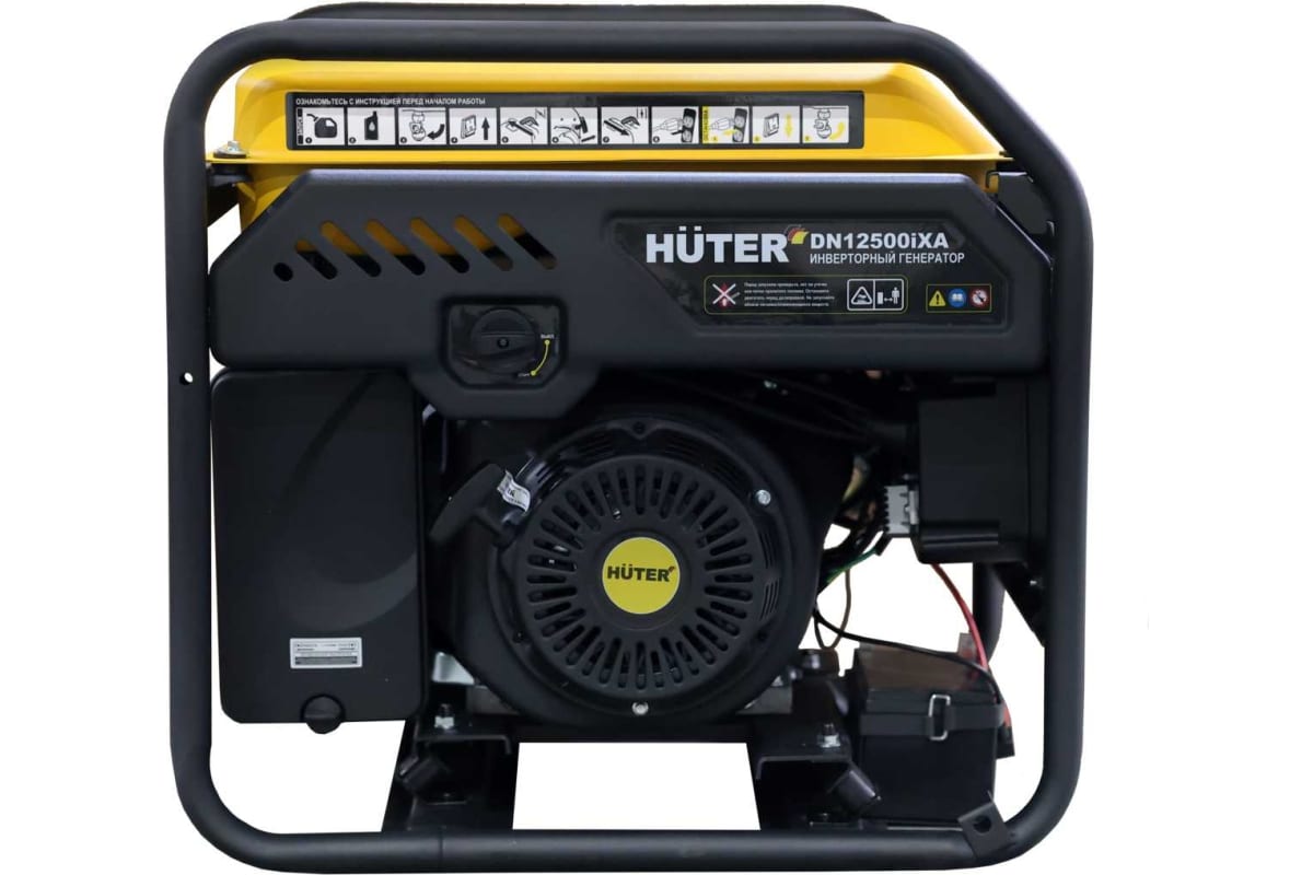 Электрогенератор   бензиновый Huter DN12500iXA 9100471 STDN-0025118 - Вид №4