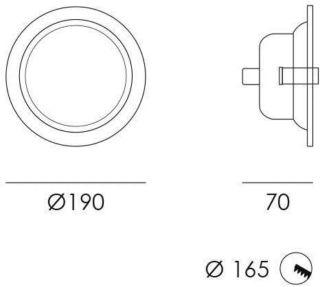 NEXO LUCE Встраиваемый светодиодный уличный потолочный светильник Inlux recessed 5203 - Вид №1