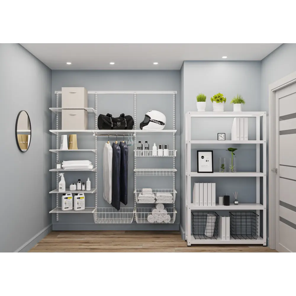 Рельс несущий НСХ 5x120x0.9 см сталь цвет белый STLM-2191837 - Вид №5