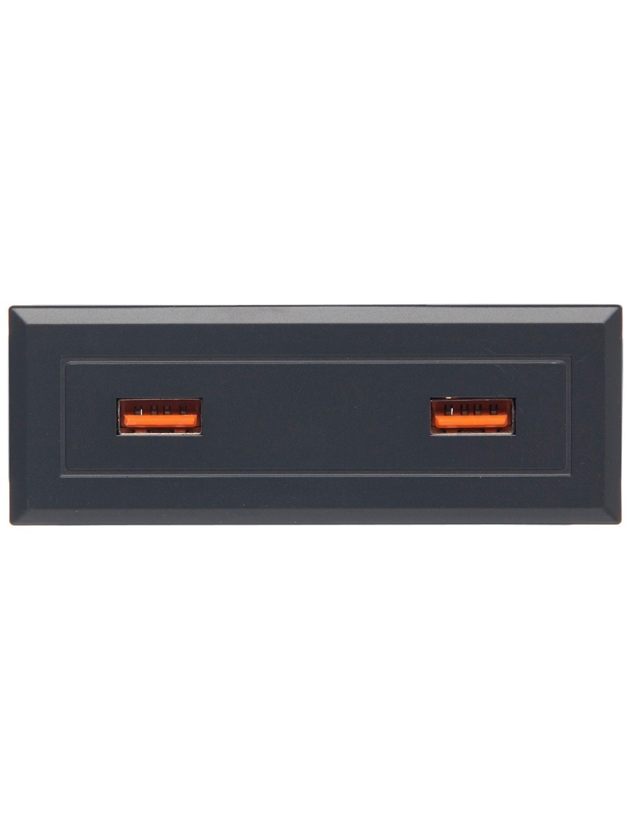Блок электрических розеток Stripe 12021 Anthracite NAVAKO 