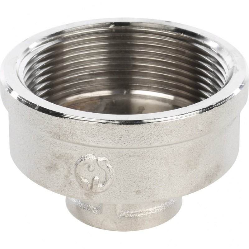 Муфта переходная ВВ 2х3/4" никель STOUT SFT0006000234 - Вид №1