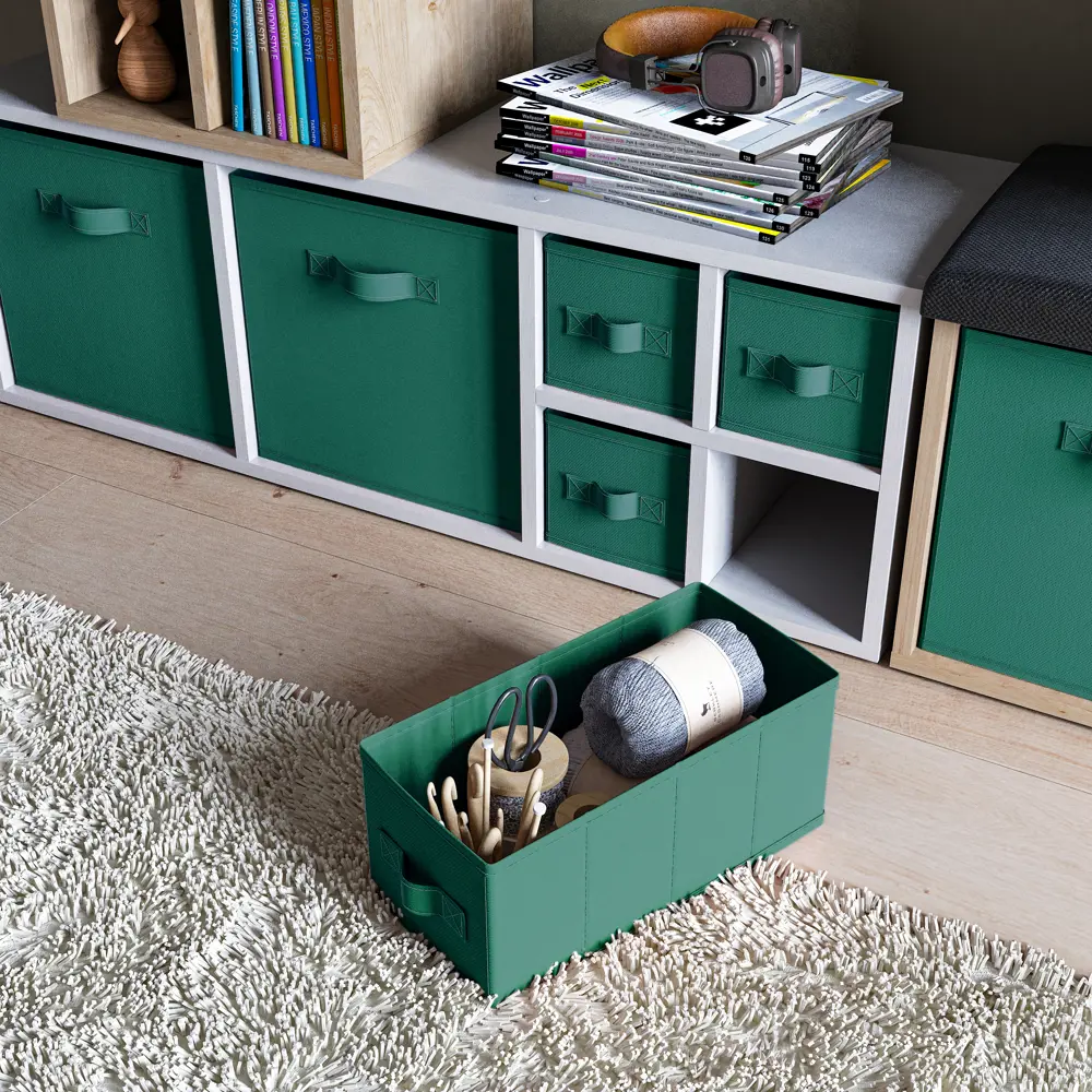 Короб Spaceo KUB для хранения - стильный органайзер без крышки 82658007 STLM-0032982