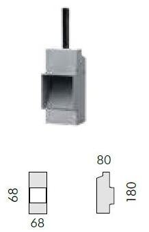 SIMES Настенная светодиодная лестница из анодированного алюминия Ghost sun-id-1466083 - Вид №20