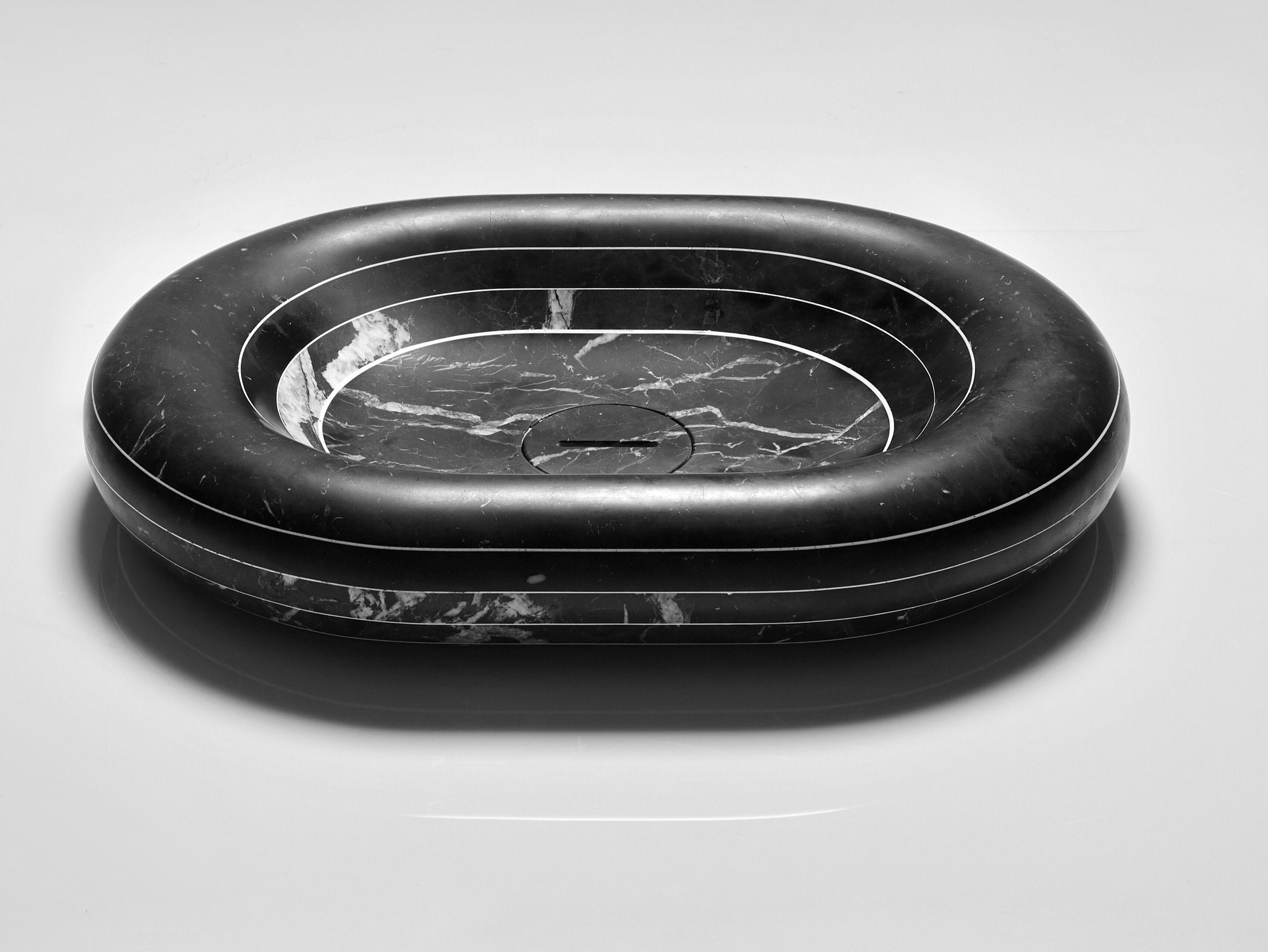 Мраморная овальная столешница Antoniolupi Между строк ARCH-00006198