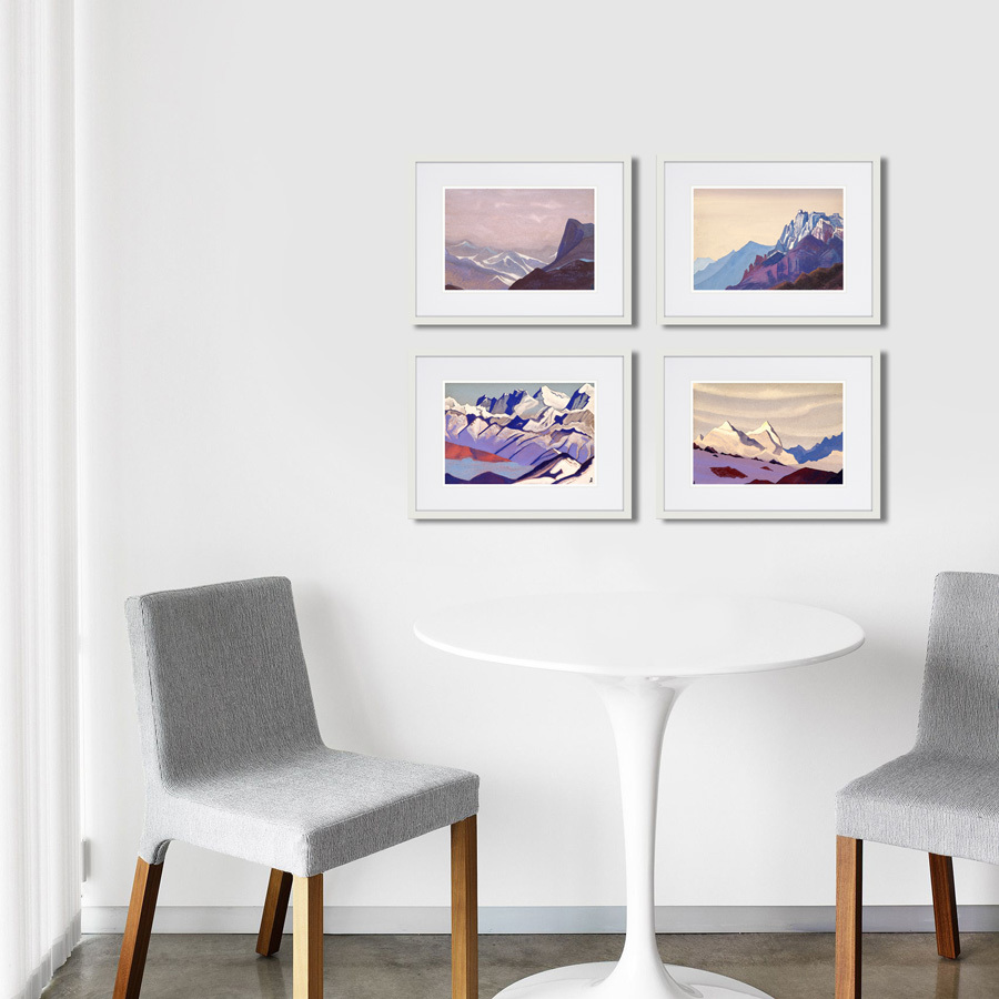 Картина "Эверест, 1936 г.", 32х42 см КАРТИНЫ В КВАРТИРУ  264849 Разноцветный  - Вид №7