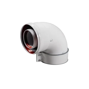 Колено коаксиальное 90° Baxi ø60-100 мм 84467512 STLM-2042338