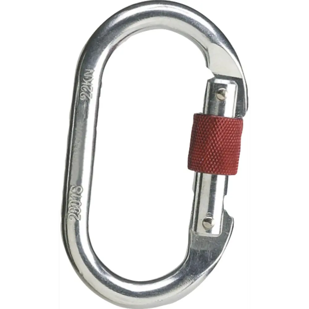 Карабин с винтовой муфтой Delta Plus AM002X5 STLM-2179410