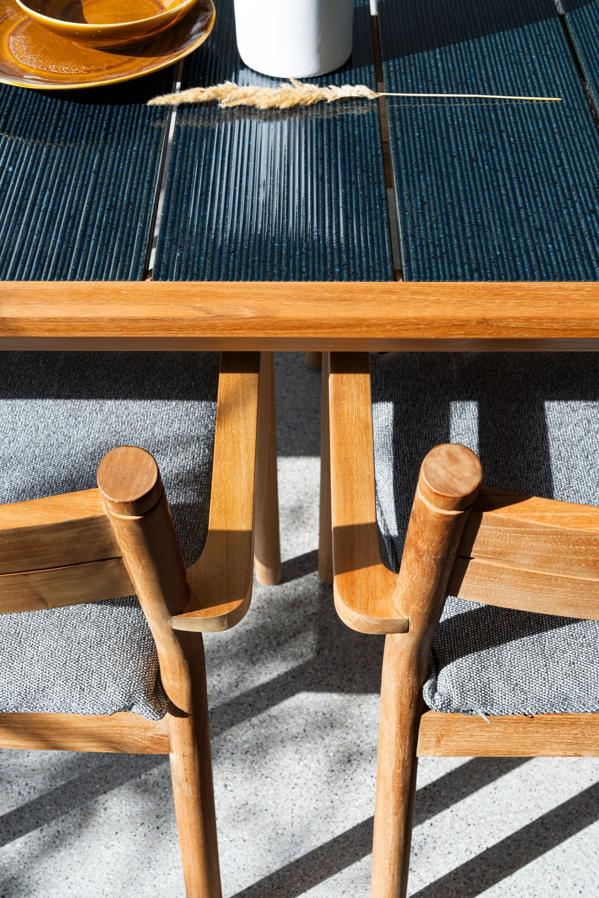 Деревянный штабелируемый садовый стул с подлокотниками Atmosphera Панама ARCH-00144422 - Вид №6