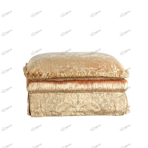 Пуф RICCI бежево-желтый UNICO ДИЗАЙНЕРСКИЕ 249036 Желтый;бежевый 