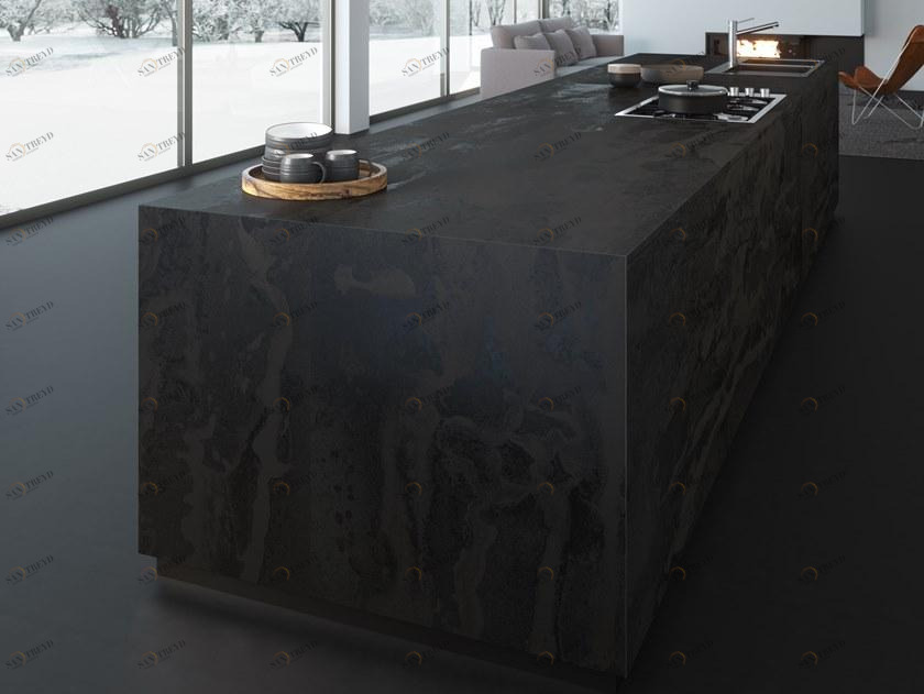 Cosentino Мебельная пленка с эффектом металла Dekton® industrial sun-id-1380237