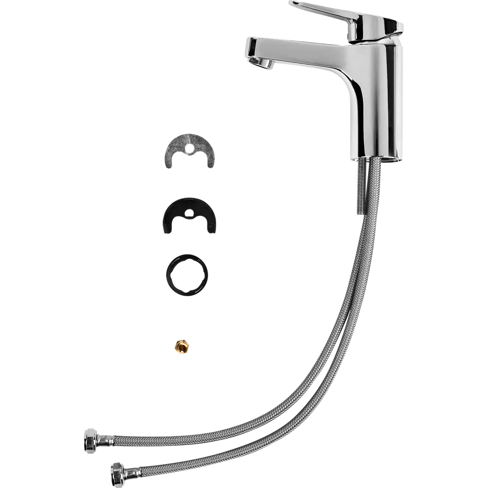 Смеситель для раковины Ideal Standard Tevere BD720AA однорычажный цвет хром 89364033 STLM-2101696 - Вид №2