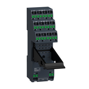 RXZE14P Розетка push-in для реле RXM2/RXM4 Schneider Electric Электромеханическое реле HarmonyРеле времени Harmony