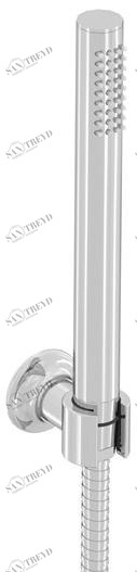 rvb Настенный ручной душ из хромированной латуни с гибким душевым шлангом Times 8027.--.74