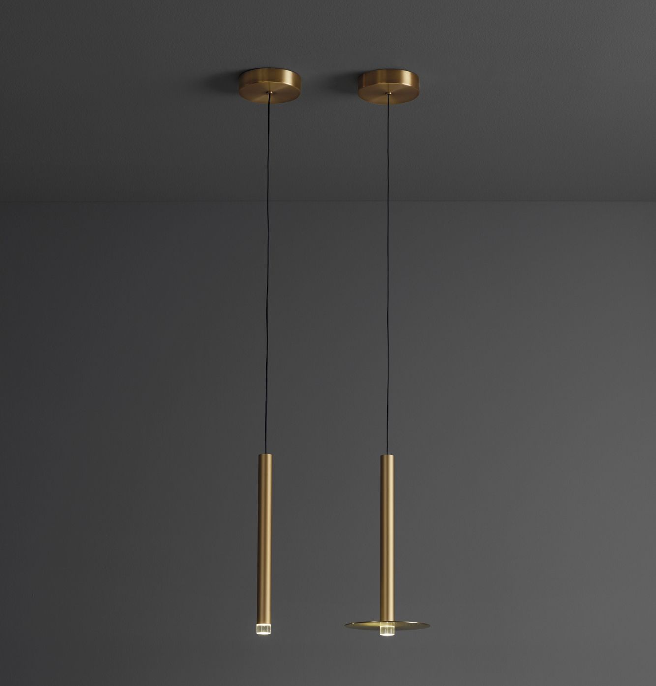 Стальной светодиодный подвесной светильник LedsC4 свеча ARCH-00094493 - Вид №3