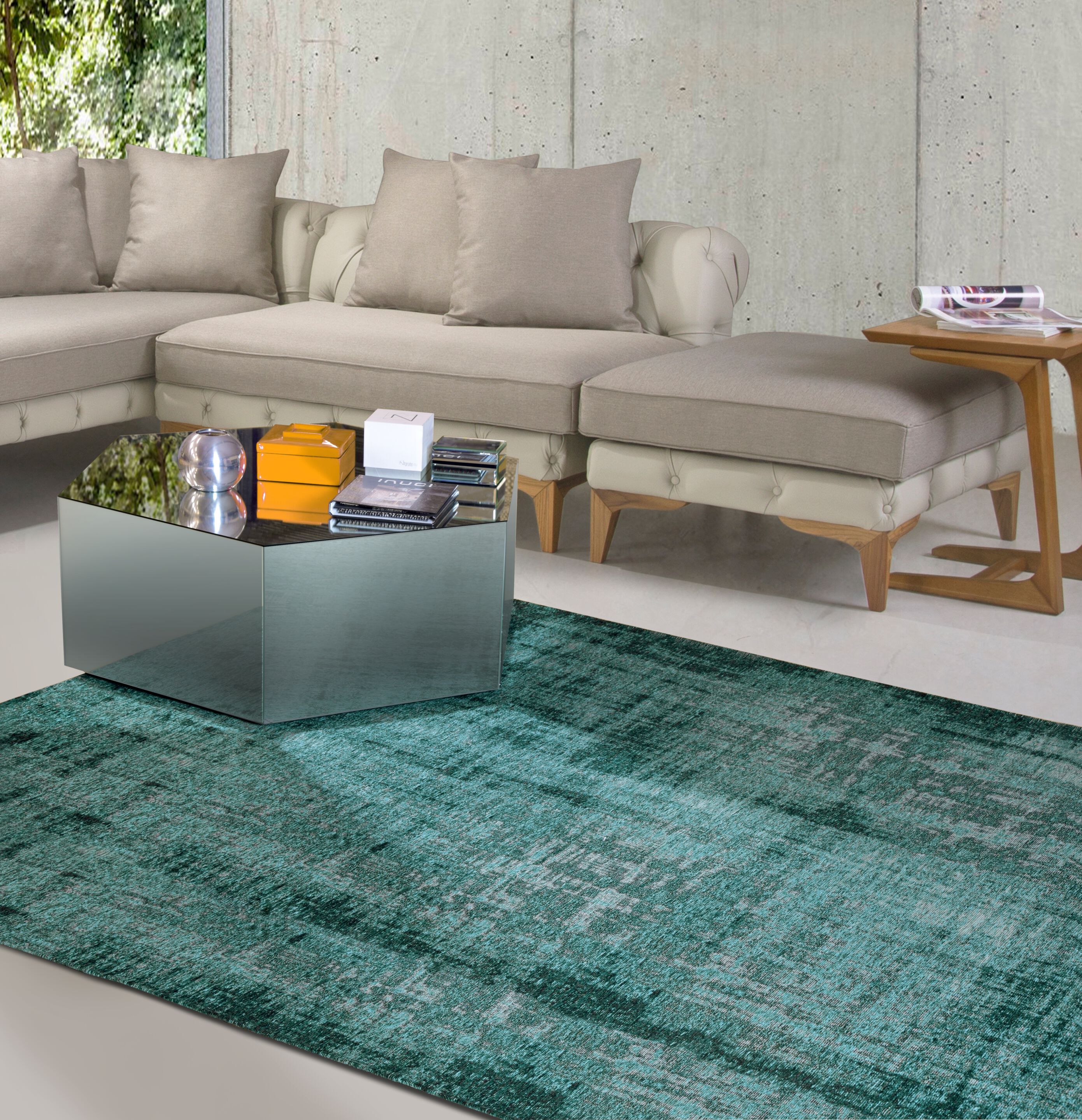 Сплошной цвет прямоугольный ковер Ademi Essential ARCH-00039271 - Вид №13