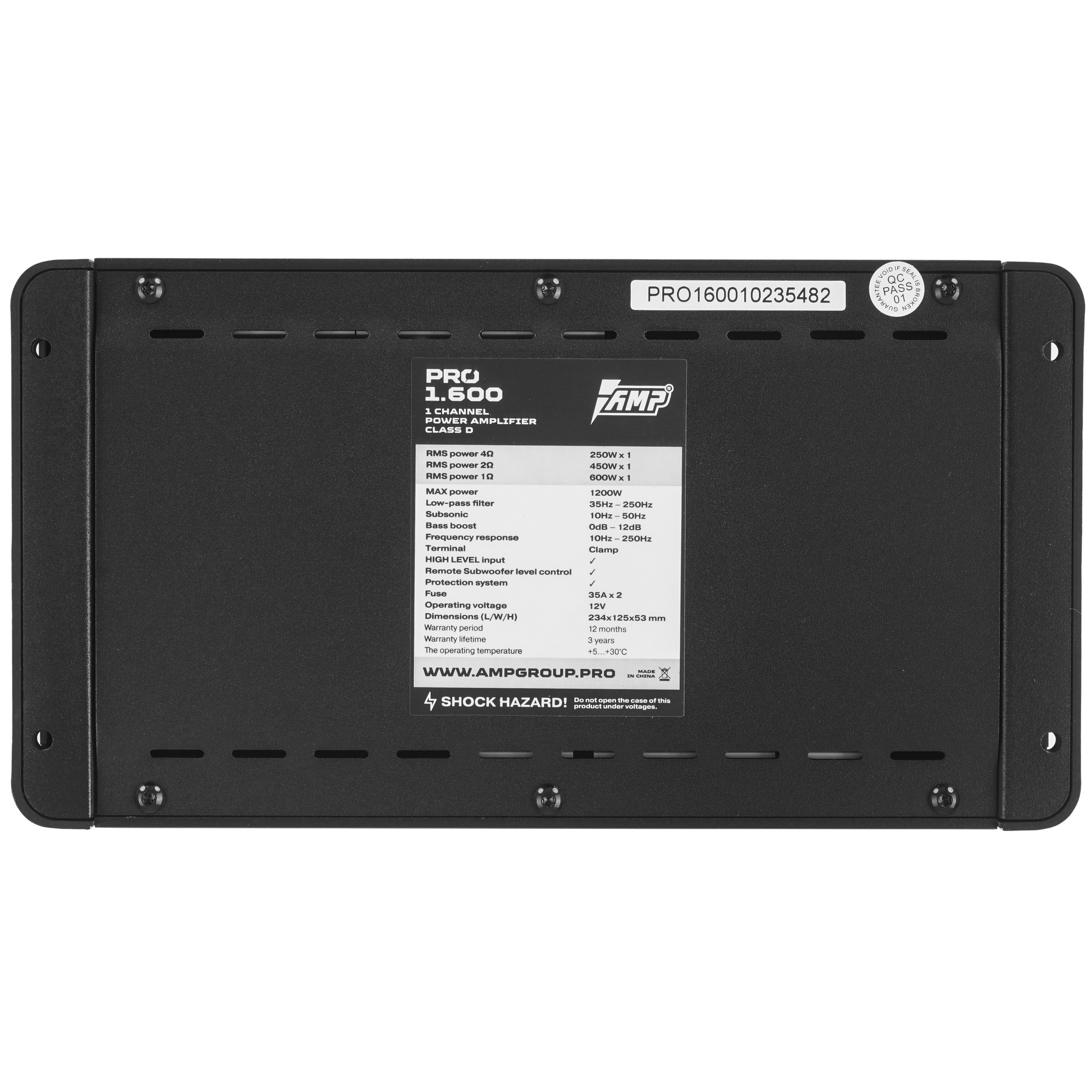 5447457 Усилитель AMP Pro 1.600 STDN-0071564 - Вид №3