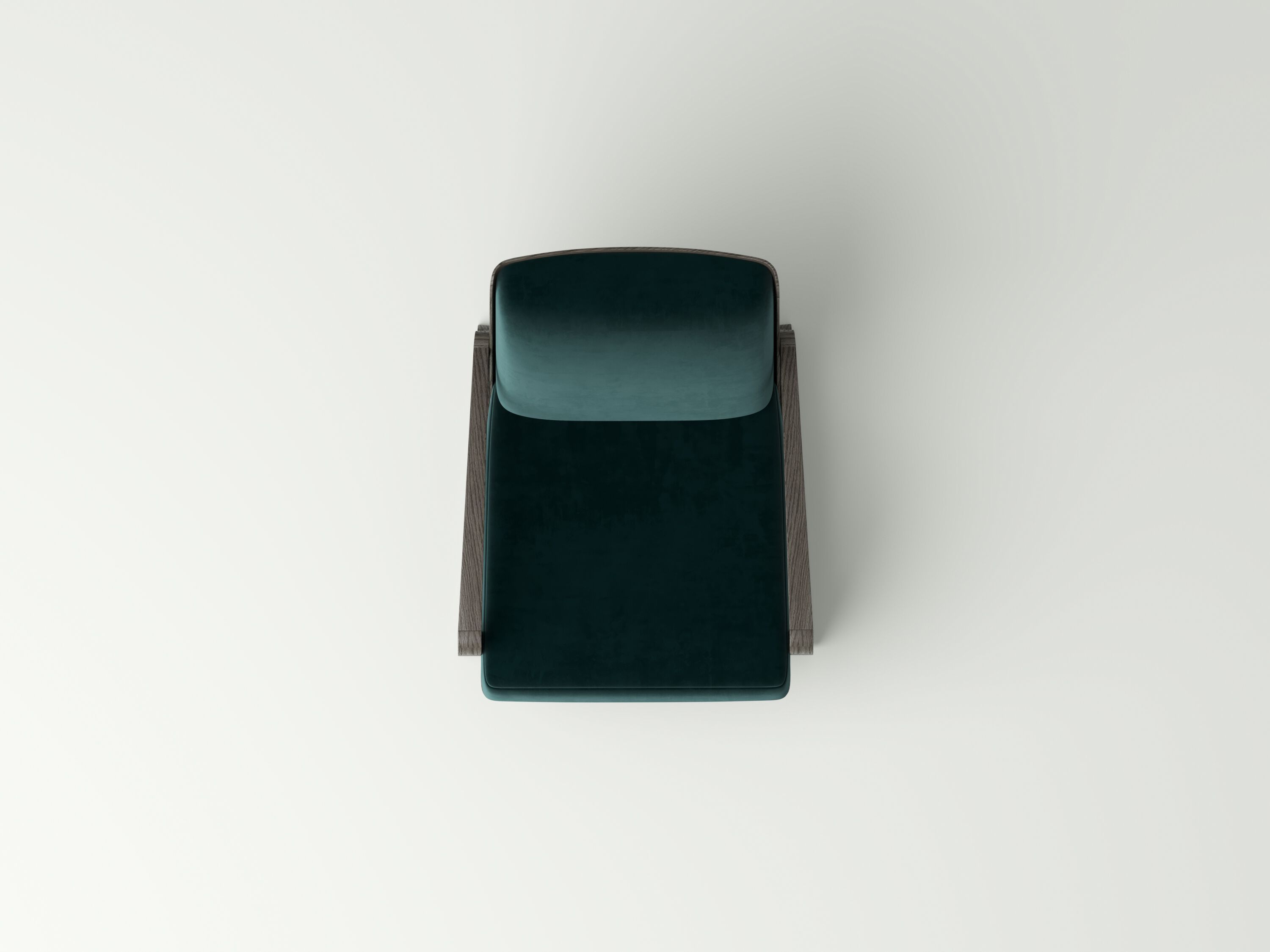 Бархатное и Дубовое кресло с подлокотниками NITZAN HOME SEYMOUR ARCH-00111330 - Вид №3