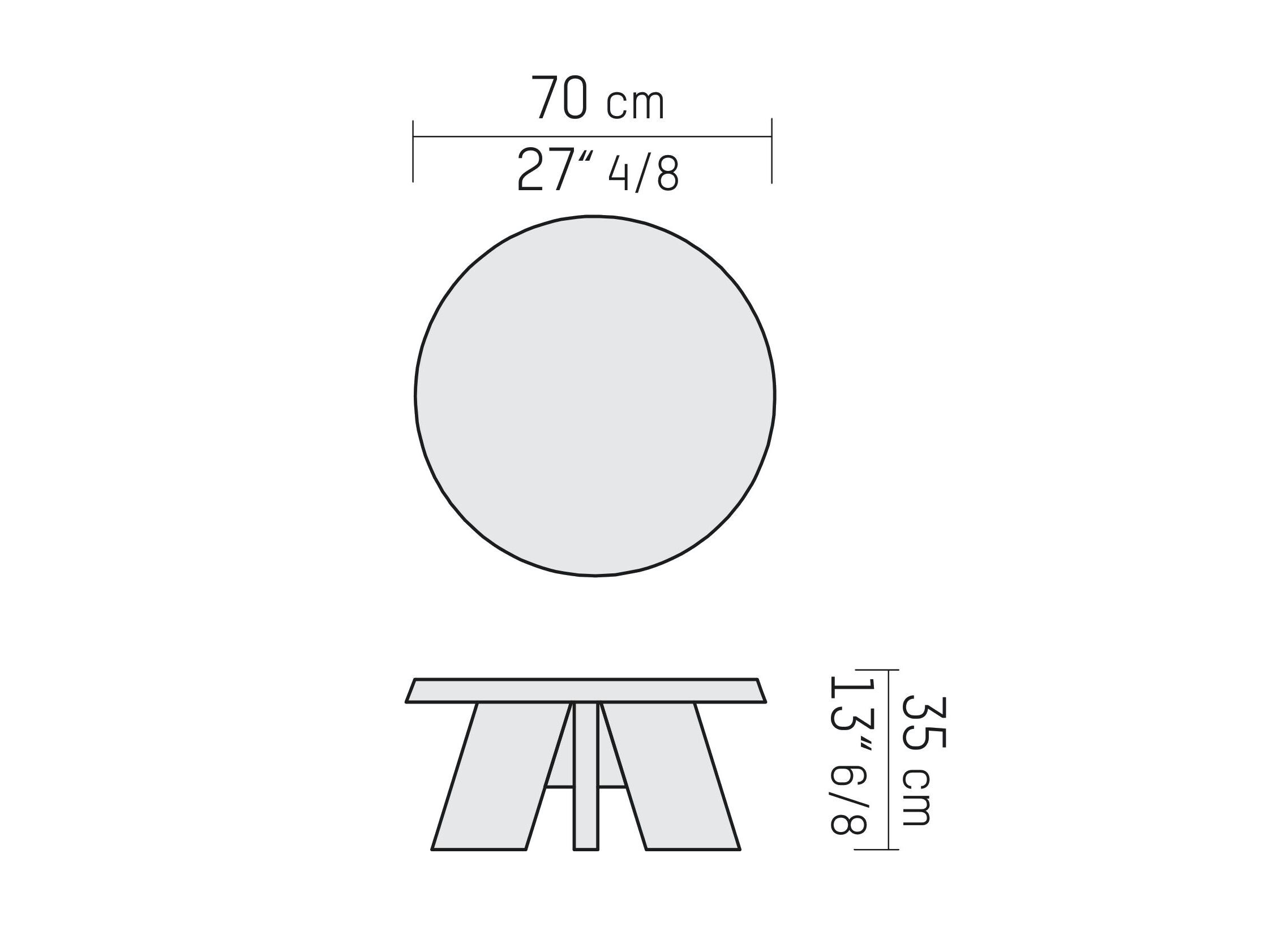 Круглый журнальный столик Piet Boon ITSKE ARCH-00054567 - Вид №6