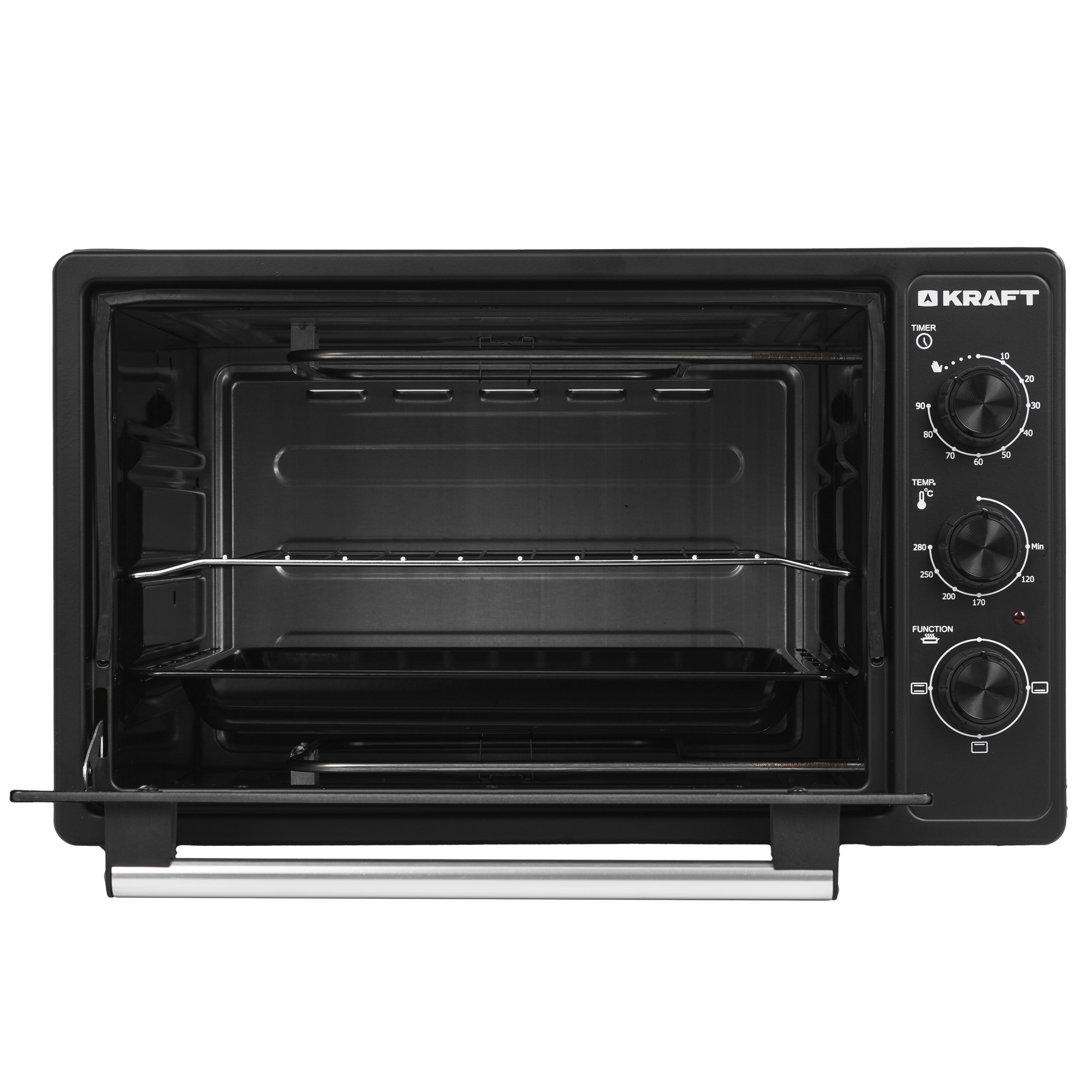 9265941 Мини-печь Kraft KN-MO 3900 FBL черный STDN-0107247 - Вид №5